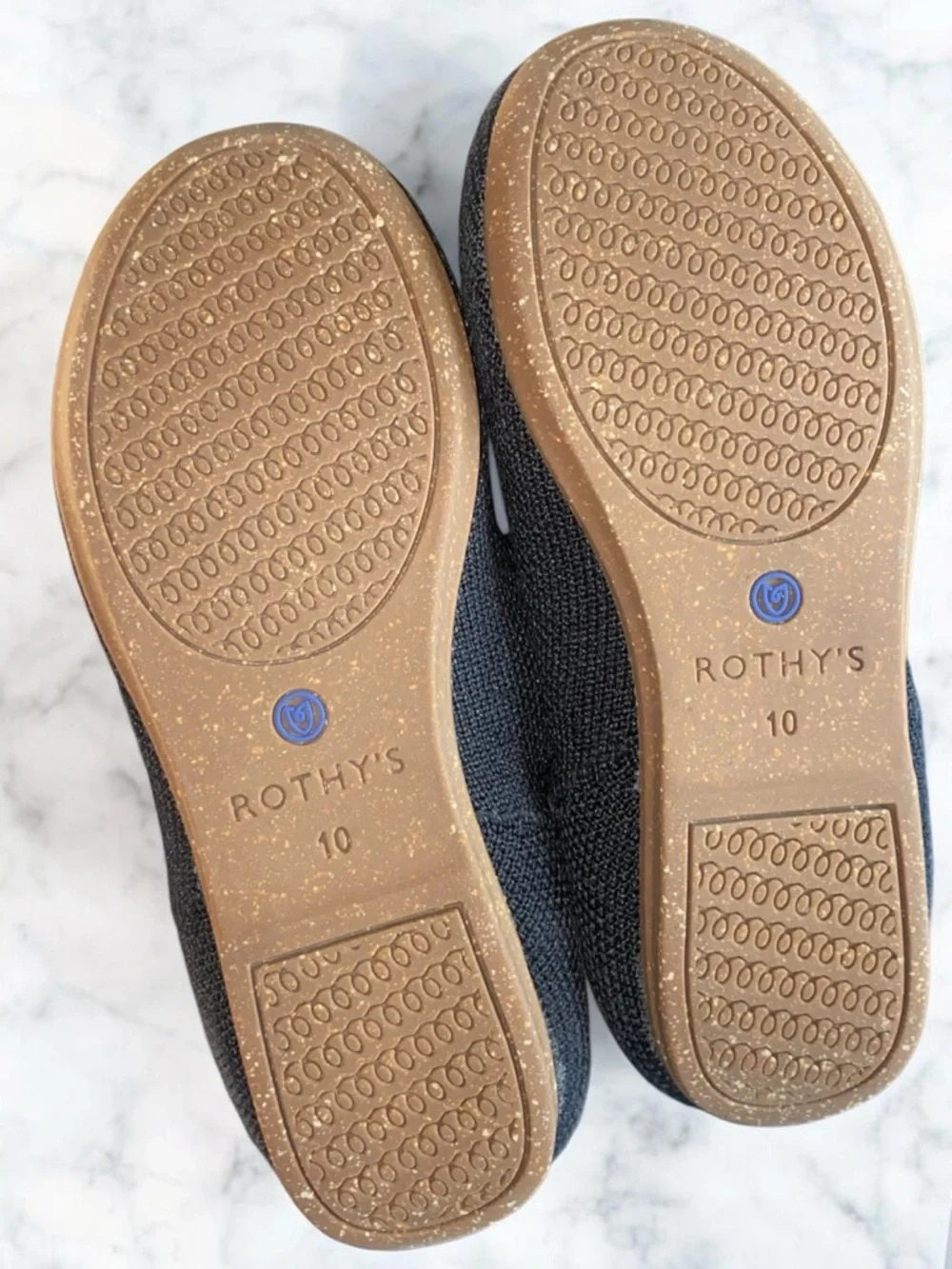 Rothy's Kids Black Mary Jane Flats 10 (fits like 9)